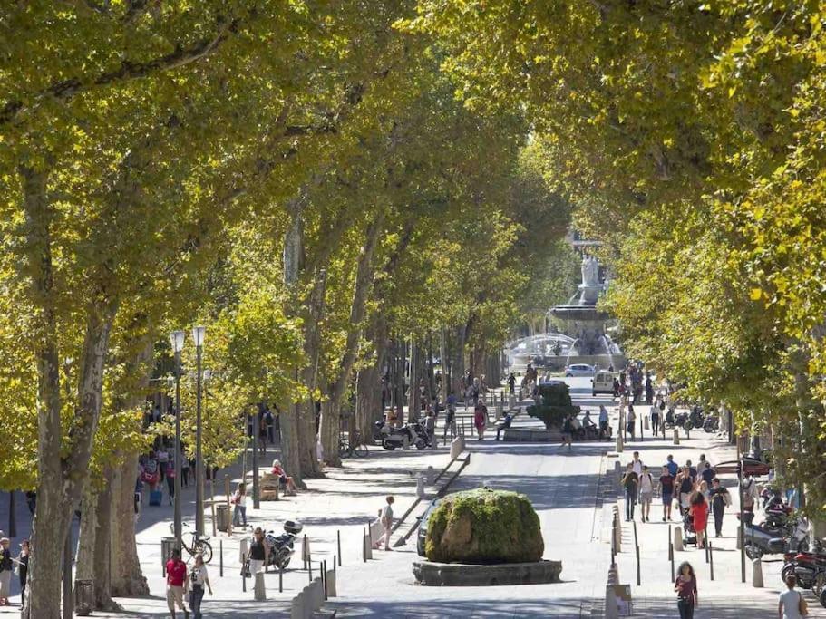 Appartement Avec Deux Chambres Centre Ville Aixois Aix-en-Provence Buitenkant foto