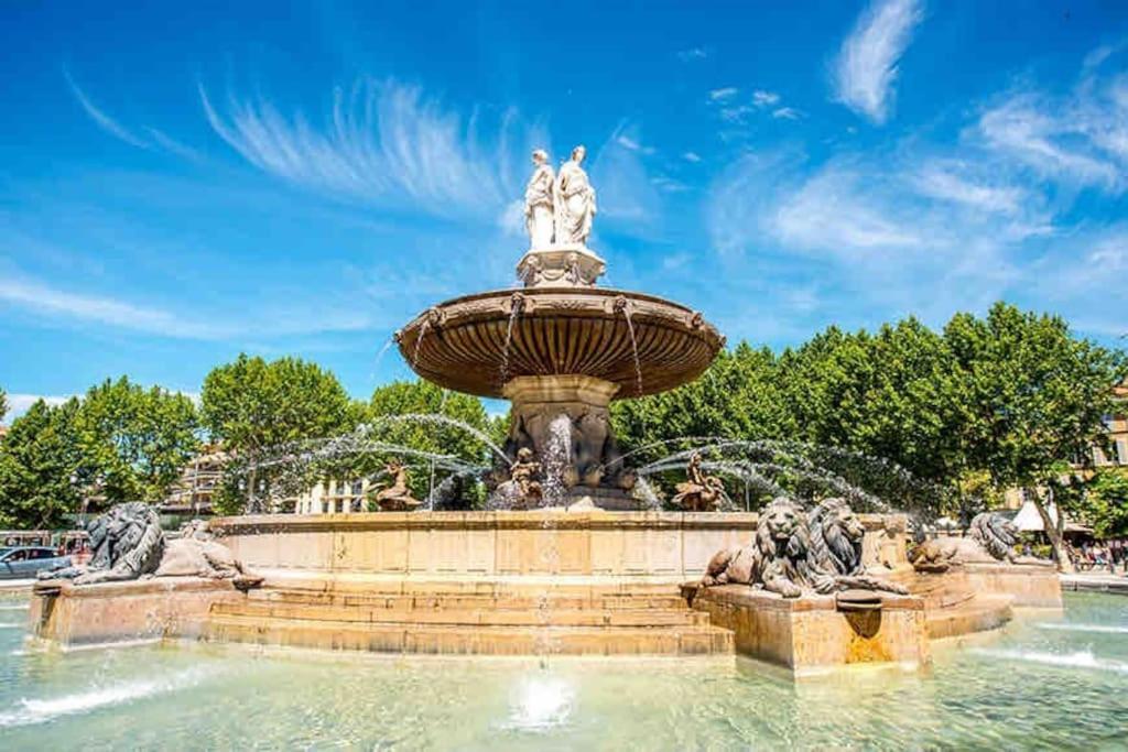 Appartement Avec Deux Chambres Centre Ville Aixois Aix-en-Provence Buitenkant foto